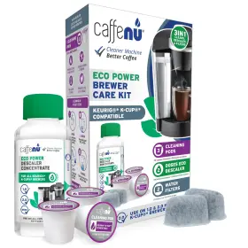 Caffenu 009910217335 Keurig Compatible Descaling Solution Cleaner And Descaler Kit. 2 Uses Descali