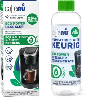 Cfldke100 Caffenu Keurig Compatible Descaling Solution. 1 Bottle Of 6.8 Fl Oz Pack