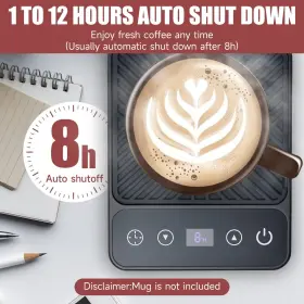 Cafzed 701213744872 Coffee Warmer For Desk - Mug With Timer 6 Temp #3
