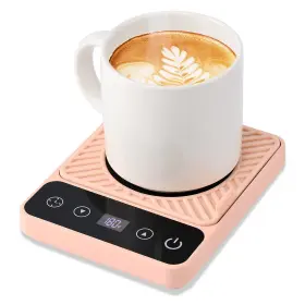 Cafzed 701213744889 Coffee Warmer For Desk - Electric Mug With Timer