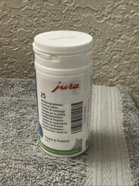 1151.13 Capresso Jura 2-phase Cleaning Tablets For Fully Automatic Coffee Machines 25 Count