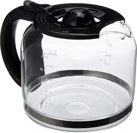 4427.01 Capresso Glass Carafe 12 Cup Black