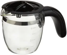 Capresso 794151401709 4-cup Glass Carafe With Lid For 303 Espresso Machine