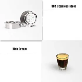 Capsulone 741663450985 Refillable Coffee Capsule Reusable Iperespressp Pod #3