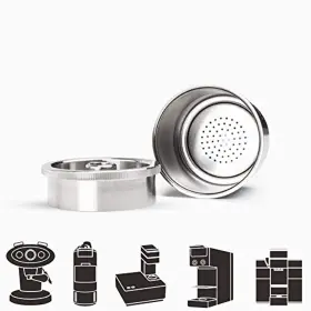 Capsulone 741663450985 Refillable Coffee Capsule Reusable Iperespressp Pod