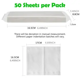 Cayanmydery 743645296321 Car Tissue Refill 12 Packs 50 Sheets Per Pack Disposable Facial Napkin #3