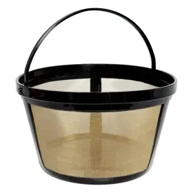Zxt25005 Cestlaive 2-pack Gold Reusable 8-12 Cup Basket Coffee Filter For Mr. Make