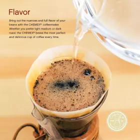 Chemex 028068001098 Bonded Filter - Half Moon 100 Ct 2 Pack Exclusive Packaging #3