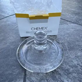 Chemex 028068001258 Coffee Maker Glass Lid 3/6/8/10 Cup New In Box