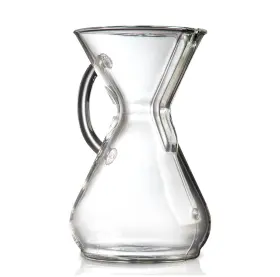 Chemex 781147704395 Pour Over Glass Coffeemaker Handle Series 8 Cup Exclusive Packaging