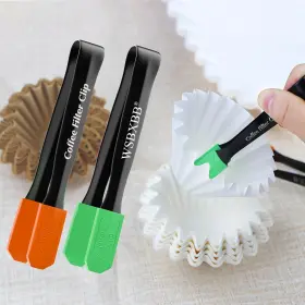 Wscilp-01 Chengmailiaorubaihuoyouxiangongsi 2 Pack Coffee Filters Separator Tool Cilp Use For All Kinds