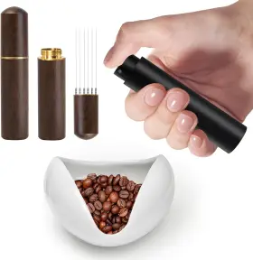 China 313040413458 Coffee Bean Dosing Cup And Rdt Spray Bottle Espresso Stirrer 6 Needles W