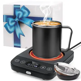 Clinuse 658370476644 Coffee Mug Warmer And Set 30w Cup With Aesthetic 15.5oz For