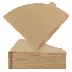 Clinuse 670494523486 Coffee Filters Size 02 Cone Disposable Natural Paper 2-4 Cu