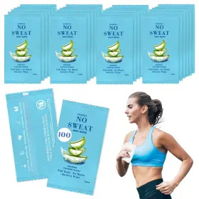 Coarvxa 762349397646 Deodorant Body Wipes 100 Pieces Of And Travel Individually Wr