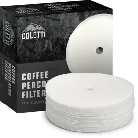 Coletti 300843885759 Percolator Coffee Filters Inch Disc For Percolators