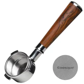 Rwb54 Coosigar 54mm Bottomless Portafilter With Puck Screen Fits For Breville Machine