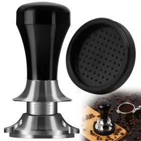 Corereplace 602024626879 Newest 51mm Espresso Coffee Tamper Adjustable Height With Scale 30lbs Spring