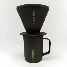 Corkcicle 810102844170 Pour Over Coffee Maker Set - Triple-insulated Stainless Steel