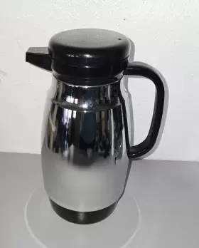 Corning 027661001030 Crown Thermique 1984 Steel/chrome Thermal Coffee/water Carafe