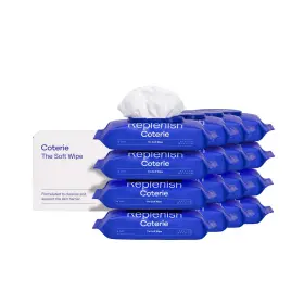 Coterie 810086791095 Baby Soft Wipes 16 Packs 896 Count Unscented 99% Purified Water Pl