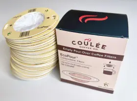 Epe-050 Coul E Ecopour Coffee Filters Use With Or Loose Leaf Tea Compostable Portab
