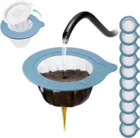 Lzl2401 Cpunivs Portable Pour Over Coffee Dripper Reusable Filter Mak