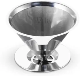 Creative Store 445056029095 Coffee Filter Fine Mesh Maker Stainless Steel Pour Over Dripper