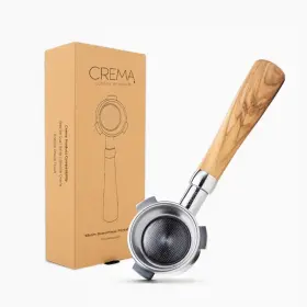 Crema Por-b58-ol Coffee Products 58mm Bottomless Portafilter Compatible With Breville Dualboiler