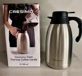 B01f8p78is Cresimo Stainlesss Steel Thermal Coffee Carafe 2l