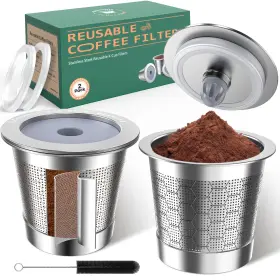 Kfjn002 Ctianwxy Reusable K Cups For Keurig 1.0 Stainless Steel Cup Coffee Pods Com