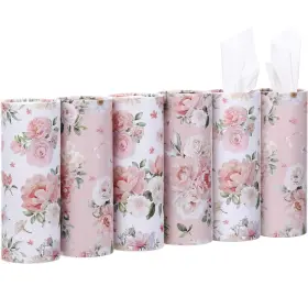 Rim-ctosree-4745 Ctosree 300 Sheets Spring Car Tissues Holder With 3-ply Travel Tissue Tubes 6
