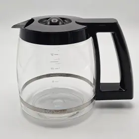 0510 Cuisinart Coffee Maker Carafe Replacement 12 Cup Glass Pot Black Model