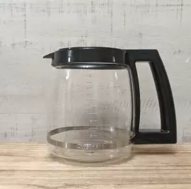 50987 Cuisinart Glass Coffee Carafe Replacement 12 Cup Pot Black Handle