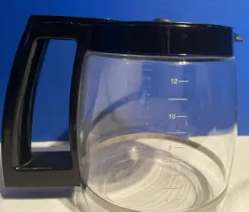 5715fa Cuisinart Coffee Maker Black Replacement Glass Carafe Pot 12 Cup #2
