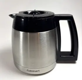 Cpo-850 Cuisinart Stainless Thermal Coffee Carafe Silver Black 8 Cup Pot