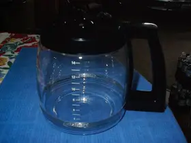 Dcc-2600rc Cuisinart Dc2600 14 Cup Carafe Glass Black Replacement Brew Central Series