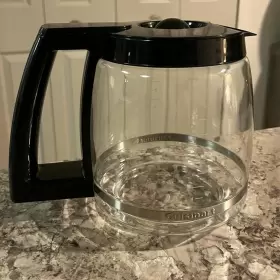 Dcc-1200crf Cuisinart 12 Cup Replacement Glass Carafe Works With Many Models-euc