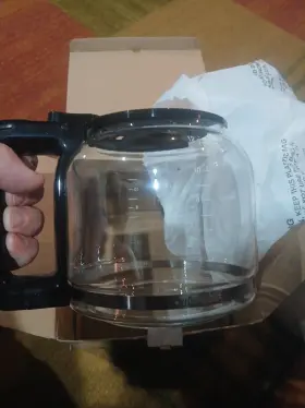 Dcc-120bkswm Cuisinart 12 Cup Replacement Carafe. New Open Box Use With