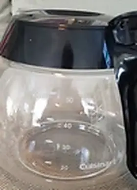 Dcc-rb10b Cuisinart 10 Cup Replacement Carafe Black Glass
