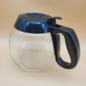 Dcc-rc12b Cuisinart Coffee Carafe 12 Cup Pot Glass Black Lid Handle Dcc-200 And Dcc-270