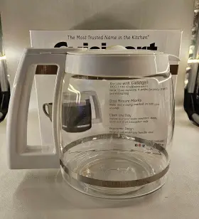Dgb-500wrc Cuisinart 12-cup Replacement Coffee Carafe White In Box