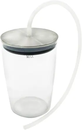 Sv301 Cxq Replacement Glass Milk Container Compatible With Jura Coffee Machines