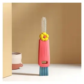 Damari 700939797810 3 In 1 Cup Lid Cleaning Brush 2025 New Crevice Straw Cleaner For Sea