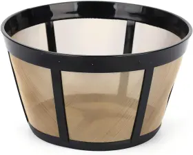 Cof01-1 Definey Reusable Coffee Filter For Bunn 10-12 Cup Makers Stainless Steel Mesh