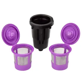 Del 680243992173 Keurig Mini Reusable K Cup With Adapter Durable And Easy To Use