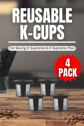Delibru 688130537575 Reusable K Cups For Keurig Supreme And Plus Coffee Makers 3pcks #2
