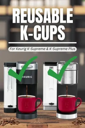 Delibru 688130537575 Reusable K Cups For Keurig Supreme And Plus Coffee Makers 3pcks #3
