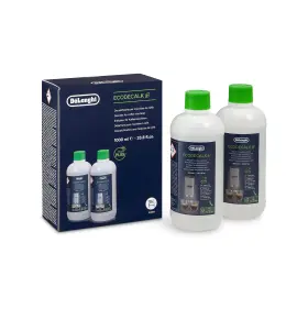 Delonghi 004399020771 Deftlonghi Eco Descaler Set Of 2 Two Bottles Clear
