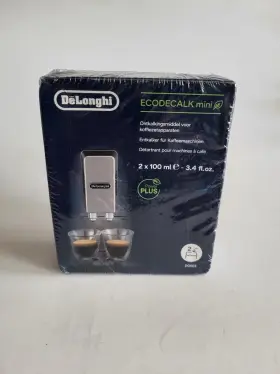 2790079119 Delonghi Ecodecalk Mini 2 X 100ml Descaler Pack Of 1-white